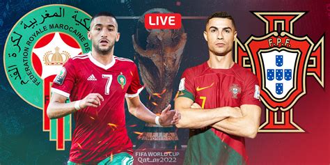 morocco vs portugal 2022 live